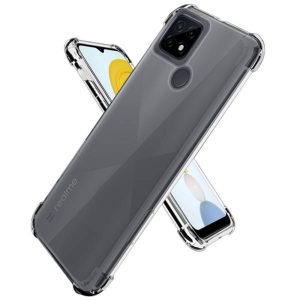 Husa Antisoc compatibila cu Realme C21, Supreme Protection, Drop-Proof, Shock-Proof, Protectie suplimentara la colturi, Design minimalist, 1,5 mm, Transparenta2