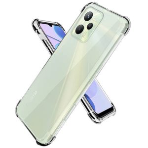 Husa Antisoc compatibila cu Realme C35, Supreme Protection, Drop-Proof, Shock-Proof, Protectie suplimentara la colturi, Design minimalist, 1,5 mm, Transparenta2