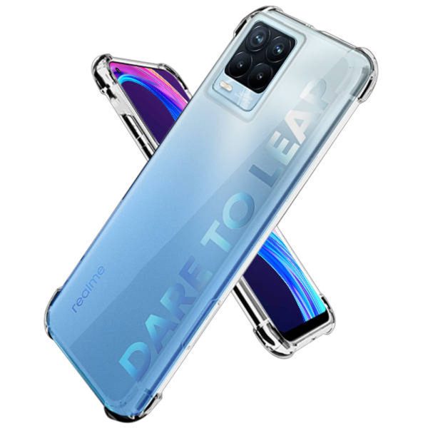 Husa Antisoc compatibila cu Realme 8 / 8 Pro, Supreme Protection, Drop-Proof, Shock-Proof, Protectie suplimentara la colturi, Design minimalist, 1,5 mm, Transparenta2