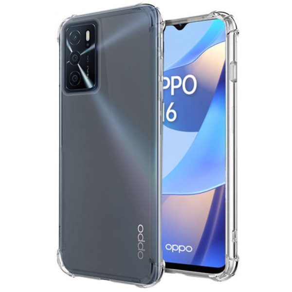 Husa Antisoc compatibila cu Oppo A16 / A16s, Supreme Protection, Drop-Proof, Shock-Proof, Protectie suplimentara la colturi, Design minimalist, 1,5 mm, Transparenta