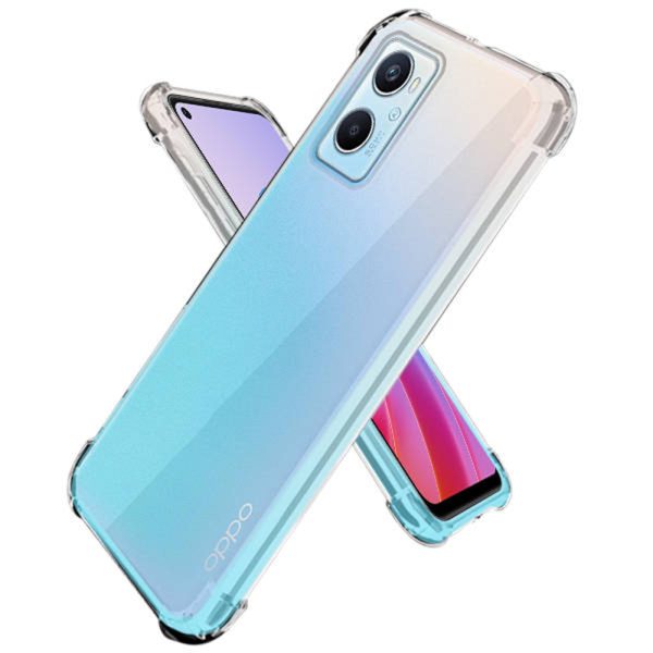 Husa Antisoc compatibila cu Oppo A96 4G, Supreme Protection, Drop-Proof, Shock-Proof, Protectie suplimentara la colturi, Design minimalist, 1,5 mm, Transparenta2