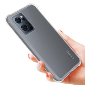 Husa Antisoc compatibila cu Oppo Reno 7 5G/ Find X5 Lite, Supreme Protection, Drop-Proof, Shock-Proof, Protectie suplimentara la colturi, Design minimalist, 1,5 mm, Transparenta3