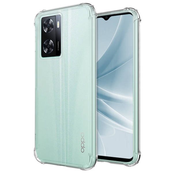 Husa Antisoc compatibila cu Oppo A57 4G/ A57s, Supreme Protection, Drop-Proof, Shock-Proof, Protectie suplimentara la colturi, Design minimalist, 1,5 mm, Transparenta