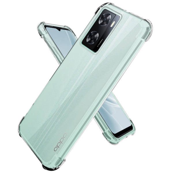 Husa Antisoc compatibila cu Oppo A57 4G/ A57s, Supreme Protection, Drop-Proof, Shock-Proof, Protectie suplimentara la colturi, Design minimalist, 1,5 mm, Transparenta2