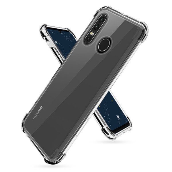 Husa Antisoc compatibila cu Huawei P30 Lite, Supreme Protection, Drop-Proof, Shock-Proof, Protectie suplimentara la colturi, Design minimalist, 1,5 mm, Transparenta2