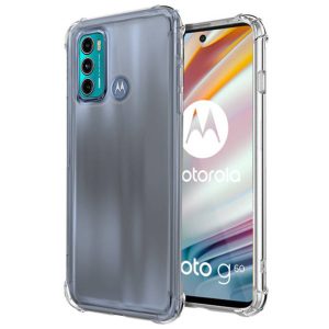 Husa Antisoc compatibila cu Motorola Moto G60, Supreme Protection, Drop-Proof, Shock-Proof, Protectie suplimentara la colturi, Design minimalist, 1,5 mm, Transparenta