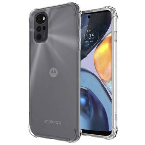 Husa Antisoc compatibila cu Motorola Moto G22, Supreme Protection, Drop-Proof, Shock-Proof, Protectie suplimentara la colturi, Design minimalist, 1,5 mm, Transparenta