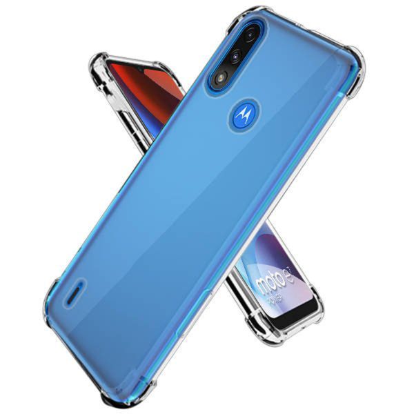 Husa Antisoc compatibila cu Motorola Moto E7 Power/ E7i Power, Supreme Protection, Drop-Proof, Shock-Proof, Protectie suplimentara la colturi, Design minimalist, 1,5 mm, Transparenta2