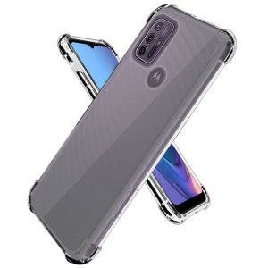 Husa Antisoc compatibila cu Motorola moto G10/ G20/ G30, Drop-Proof, Shock-Proof, Protectie suplimentara la colturi, Design minimalist, 1,5 mm, Transparenta