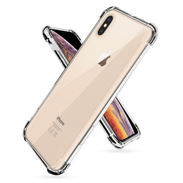 Husa Antisoc compatibila cu iPhone XS Max, Drop-Proof, Shock-Proof, Protectie suplimentara la colturi, Design minimalist, 1,5 mm, Transparenta5