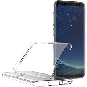 Husa Full Cover 360 Grade compatibila cu Samsung Galaxy S8, Protectie completa (Fata, Spate, Laterale), Anti-ingalbenire, Hybrid Antishock, Policarbonat si Silicon3