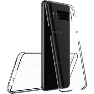 Husa Full Cover 360 Grade compatibila cu Samsung Galaxy S8 Plus, Protectie completa (Fata, Spate, Laterale), Anti-ingalbenire, Hybrid Antishock, Policarbonat si Silicon2