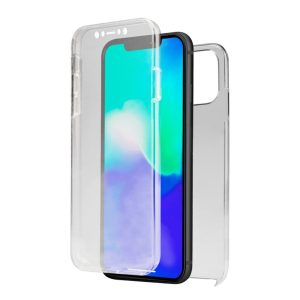 Husa Full Cover 360 Grade compatibila cu iPhone 11, Protectie completa (Fata, Spate, Laterale), Anti-ingalbenire, Hybrid Antishock, Policarbonat si Silicon