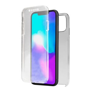 Husa Full Cover 360 Grade compatibila cu iPhone 11 Pro Max, Protectie completa (Fata, Spate, Laterale), Anti-ingalbenire, Hybrid Antishock, Policarbonat si Silicon