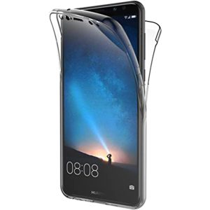 Husa Full Cover 360 Grade compatibila cu Huawei Mate 10 Lite, Protectie completa (Fata, Spate, Laterale), Anti-ingalbenire, Hybrid Antishock, Policarbonat si Silicon