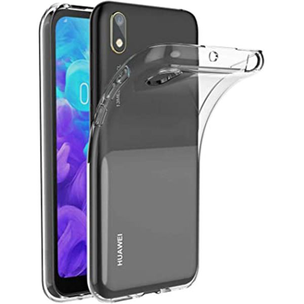 Husa Full Cover 360 Grade compatibila cu Huawei Y5 2019, Protectie completa (Fata, Spate, Laterale), Anti-ingalbenire, Hybrid Antishock, Policarbonat si Silicon