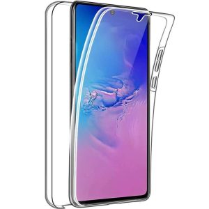 Husa Full Cover 360 Grade compatibila cu Samsung Galaxy S10 Lite, Protectie completa (Fata, Spate, Laterale), Anti-ingalbenire, Hybrid Antishock, Policarbonat si Silicon2