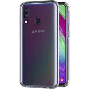 Husa Full Cover 360 Grade compatibila cu Samsung Galaxy A40, Protectie completa (Fata, Spate, Laterale), Anti-ingalbenire, Hybrid Antishock, Policarbonat si Silicon2