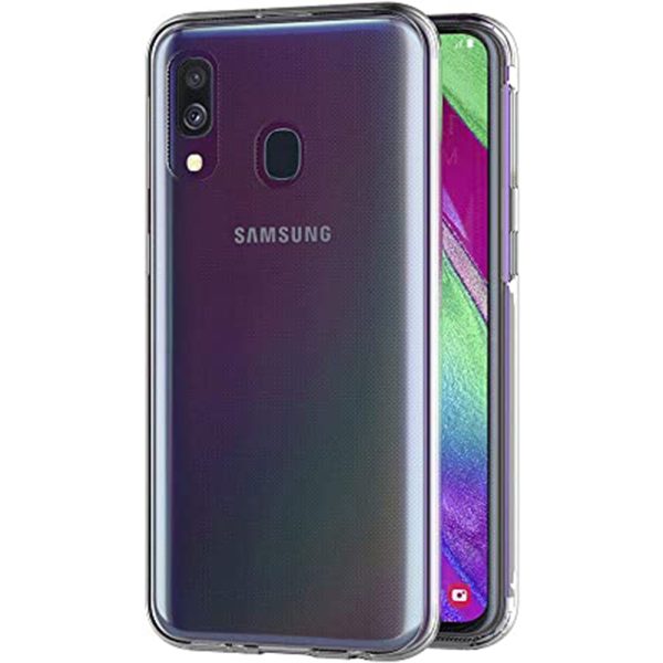 Husa Full Cover 360 Grade compatibila cu Samsung Galaxy A40, Protectie completa (Fata, Spate, Laterale), Anti-ingalbenire, Hybrid Antishock, Policarbonat si Silicon2