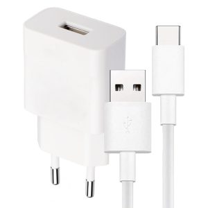 Incarcator tableta compatibil cu Huawei MatePad 11 (2023), Adaptor 22.5W, Cablu USB la Tip C, Incarcare rapida, 2.25A, Alb