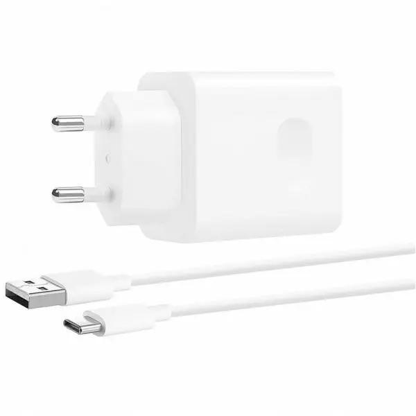 Incarcator tableta compatibil cu Huawei MatePad 11 (2023), Adaptor 22.5W, Cablu USB la Tip C, Incarcare rapida, 2.25A, Alb - 2