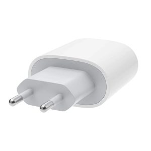 Incarcator tableta compatibil cu Apple iPad Air (2020), Adaptor 20W, Cablu Tip C la tip Lightning, Incarcare rapida, 3A, Alb - 4