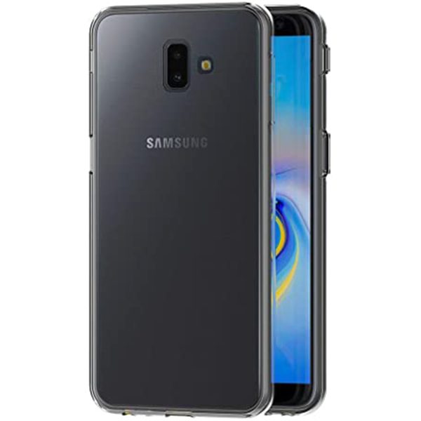 Husa 360 compatibila cu Samsung Galaxy J6 Plus, Transparenta fata si spate, Protectie completa, FullBody, Anti-ingalbenire, Silicon TPU2