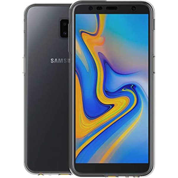 Husa 360 compatibila cu Samsung Galaxy J6 Plus, Transparenta fata si spate, Protectie completa, FullBody, Anti-ingalbenire, Silicon TPU3