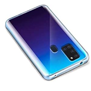 Husa 360 compatibila cu Samsung Galaxy A21s, Transparenta fata si spate, Protectie completa, FullBody, Anti-ingalbenire, Silicon TPU