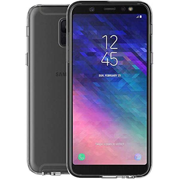 Husa 360 compatibila cu Samsung Galaxy A6 2018, Transparenta fata si spate, Protectie completa, FullBody, Anti-ingalbenire, Silicon TPU3