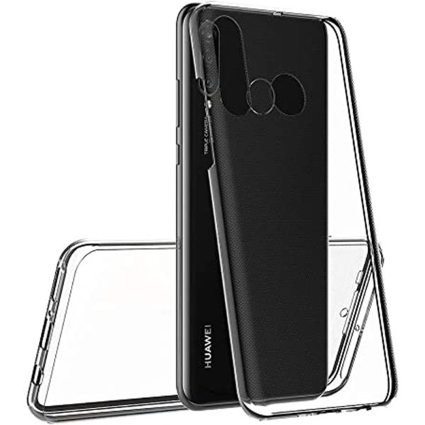 Husa 360 compatibila cu Huawei P30 Lite, Transparenta fata si spate, Protectie completa, FullBody, Anti-ingalbenire, Silicon TPU