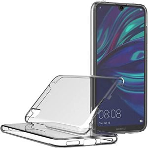 Husa 360 compatibila cu Huawei Y7 2019, Transparenta fata si spate, Protectie completa, FullBody, Anti-ingalbenire, Silicon TPU2