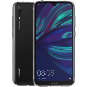 Husa 360 compatibila cu Huawei Y7 2019, Transparenta fata si spate, Protectie completa, FullBody, Anti-ingalbenire, Silicon TPU