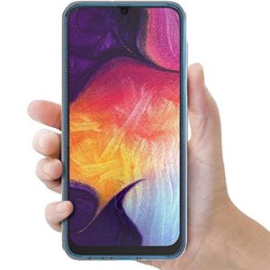 Husa 360 compatibila cu Samsung Galaxy A70, Transparenta fata si spate, Protectie completa, FullBody, Anti-ingalbenire, Silicon TPU