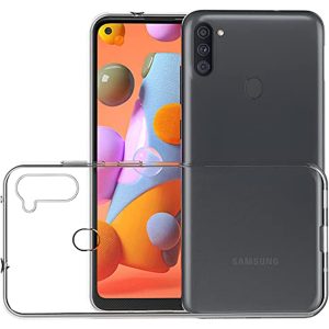 Husa 360 compatibila cu Samsung Galaxy A11/ M11, Transparenta fata si spate, Protectie completa, FullBody, Anti-ingalbenire, Silicon TPU3