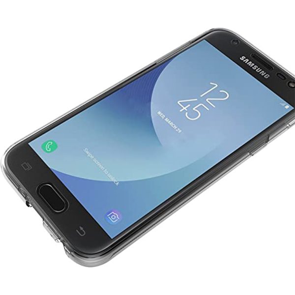 Husa 360 compatibila cu Samsung Galaxy J7 2017, Transparenta fata si spate, Protectie completa, FullBody, Anti-ingalbenire, Silicon TPU4