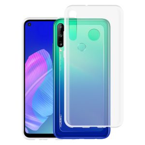 Husa 360 compatibila cu Huawei P40 Lite E, Transparenta fata si spate, Protectie completa, FullBody, Anti-ingalbenire, Silicon TPU