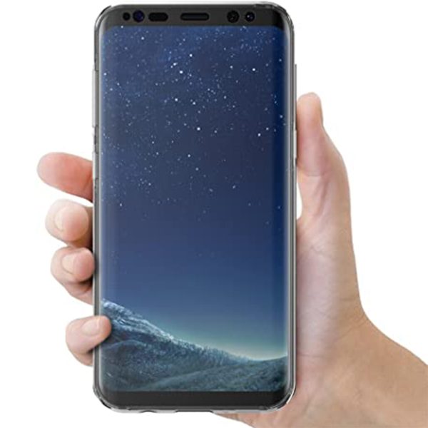 Husa 360 compatibila cu Samsung Galaxy S8, Transparenta fata si spate, Protectie completa, FullBody, Anti-ingalbenire, Silicon TPU4