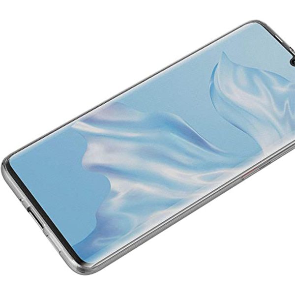 Husa 360 compatibila cu Huawei P30 Pro, Transparenta fata si spate, Protectie completa, FullBody, Anti-ingalbenire, Silicon TPU