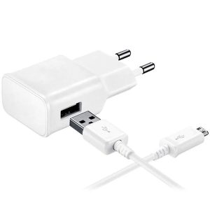 Incarcator tableta compatibil cu Lenovo Tab 4 10, Adaptor 10W, Cablu USB la MicroUSB, 2A, Alb