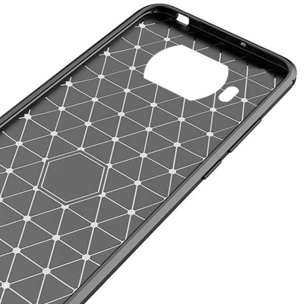 Husa Supreme Carbon compatibila cu Xiaomi Mi 10T Lite, Protectie precisa, Design canelat, Margini ranforsate, Anti-amprente, Negru4