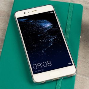 Husa Transparenta compatibila cu Huawei P10, Slim fit, Anti-alunecare, Design minimalist, 1 mm4