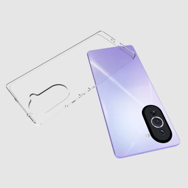 Husa Transparenta compatibila cu Huawei Nova 10, Slim fit, Anti-alunecare, Design minimalist, 1 mm