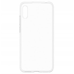 Husa Transparenta compatibila cu Huawei Y6 2019, Slim fit, Anti-alunecare, Design minimalist, 1 mm