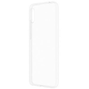 Husa Transparenta compatibila cu Huawei Y6 2019, Slim fit, Anti-alunecare, Design minimalist, 1 mm4