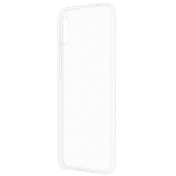 Husa Transparenta compatibila cu Huawei Y6 2019, Slim fit, Anti-alunecare, Design minimalist, 1 mm4