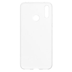 Husa Transparenta compatibila cu Huawei Y7 2019, Slim fit, Anti-alunecare, Design minimalist, 1 mm4