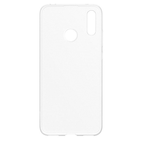 Husa Transparenta compatibila cu Huawei Y7 2019, Slim fit, Anti-alunecare, Design minimalist, 1 mm4