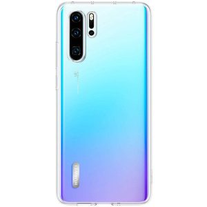 Husa Transparenta compatibila cu Huawei P30 Pro, Slim fit, Anti-alunecare, Design minimalist, 1 mm