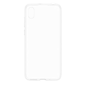 Husa Transparenta compatibila cu Huawei Y5 2019, Slim fit, Anti-alunecare, Design minimalist, 1 mm2